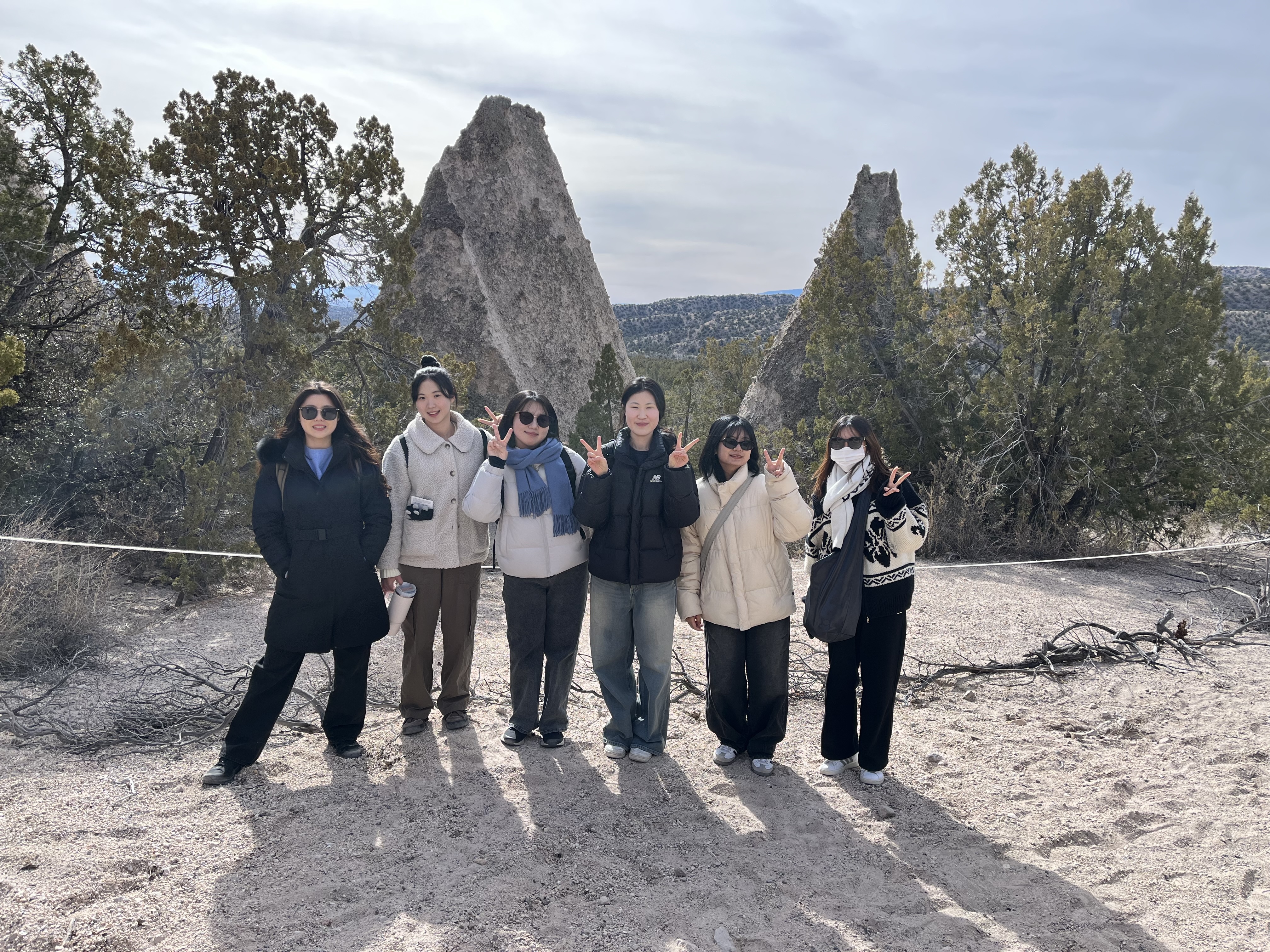 Sungshin Group at Tent Rocks